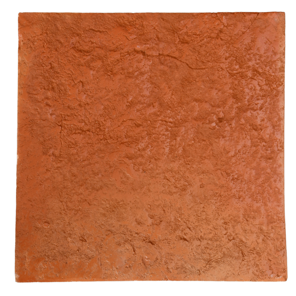 12x12 reclaimed terracotta tile flooring