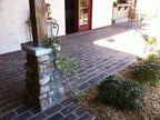 6x12 antique manganese outdoor tile