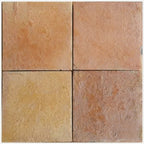 12x12 Antique Saltillo Terracotta Tile Flooring