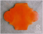 Arabesque (San Felipe) Tile Pattern in Spanish Mission Red Saltillo Tiles