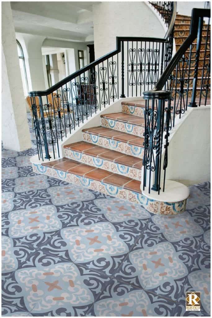 espanola encaustic cement tile