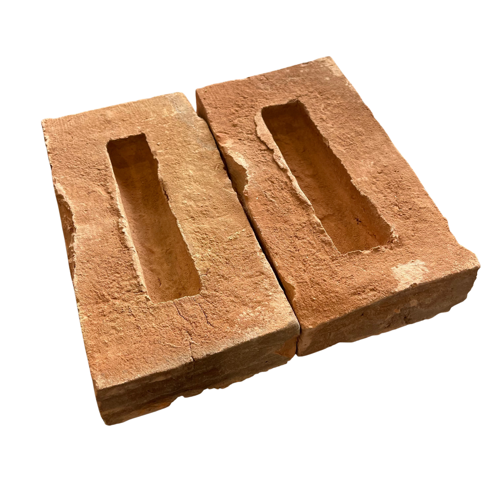 bottom of terracotta paver
