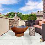 White Cantera Natural Stone Tile and Paver in Blanco Pachuca