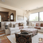living room 12x12 terracotta tile flooring