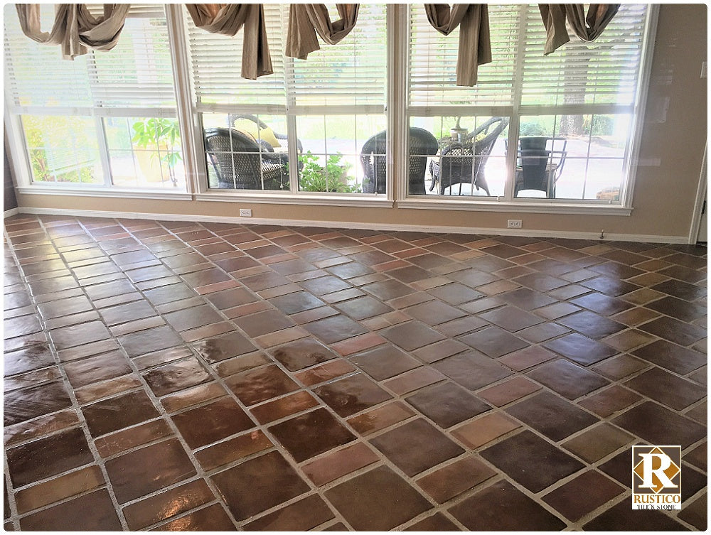 manganese Saltillo tile