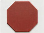 12x12 Octagon Tile in Spanish Mission Red