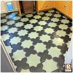 star cross tile pattern