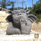 stone gargoyle statue